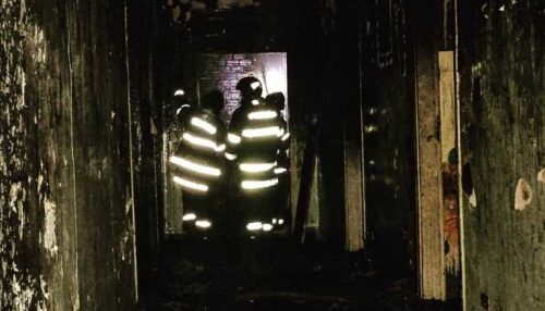 Prédio de antigo “Lar de Menores” é destruído por incêndio