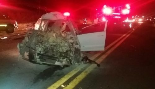 Acidente com vitima fatal na SP-294 em Flórida Paulista