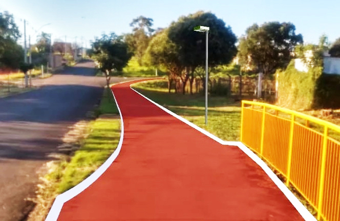 Planejamento desenvolve projetos de iluminação para parques e praças esportivas do município