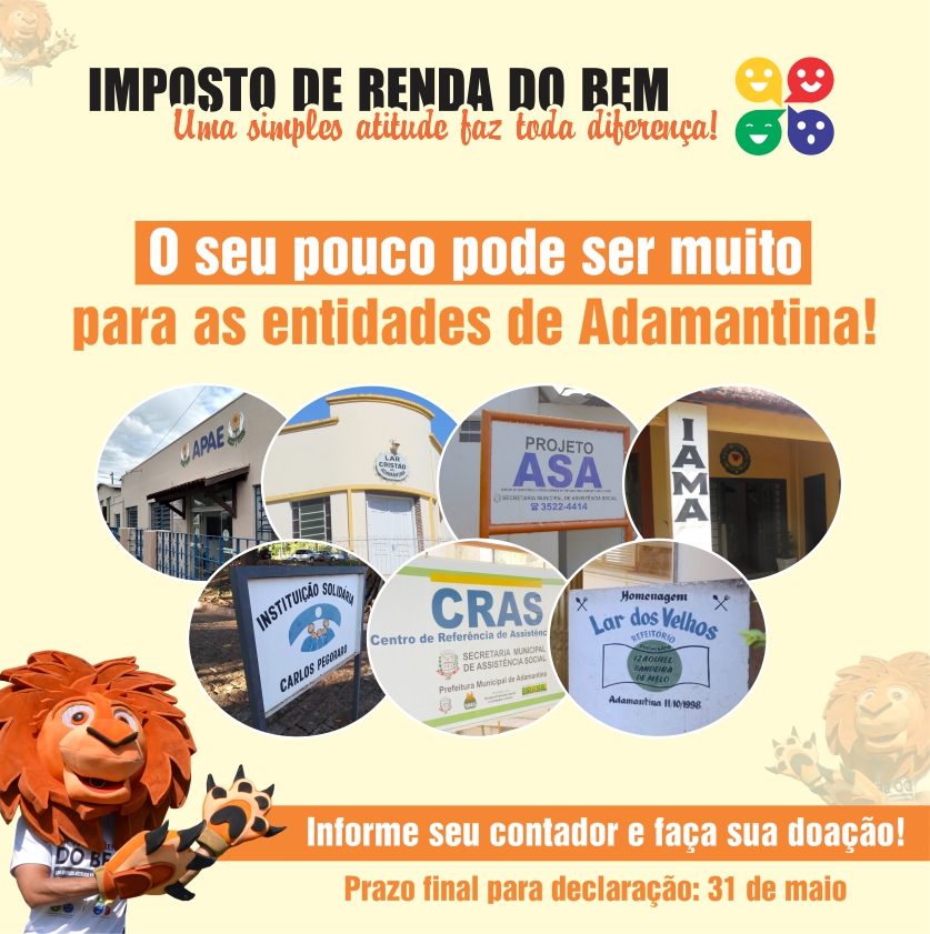 Imposto de Renda do Bem: sua doação pode ajudar o Lar dos Velhos