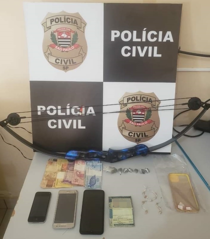 Polícia Civil de Rancharia prende casal por tráfico de drogas