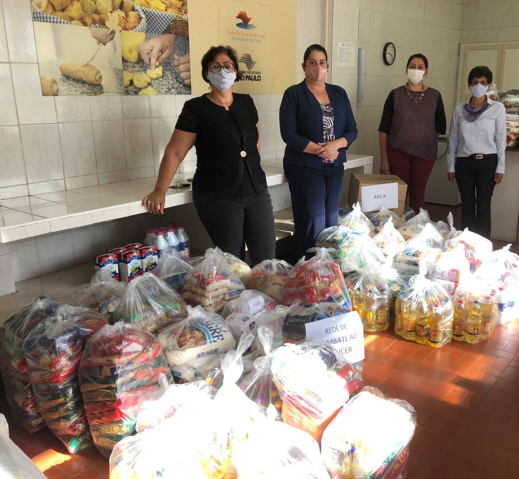 769 quilos de alimentos são arrecadados em mais uma etapa da Campanha Vacina Contra a Fome