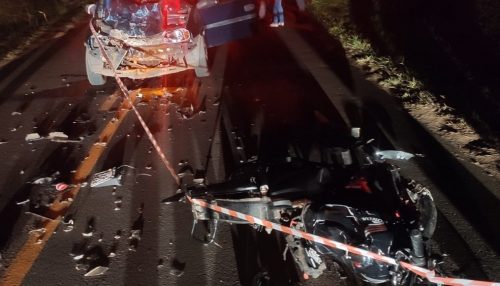 Acidente em vicinal mata motociclista de 19 anos entre Marília e Vera Cruz