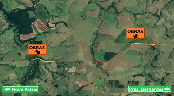 Acesso a Bernardes terá Pare e Siga até sábado
