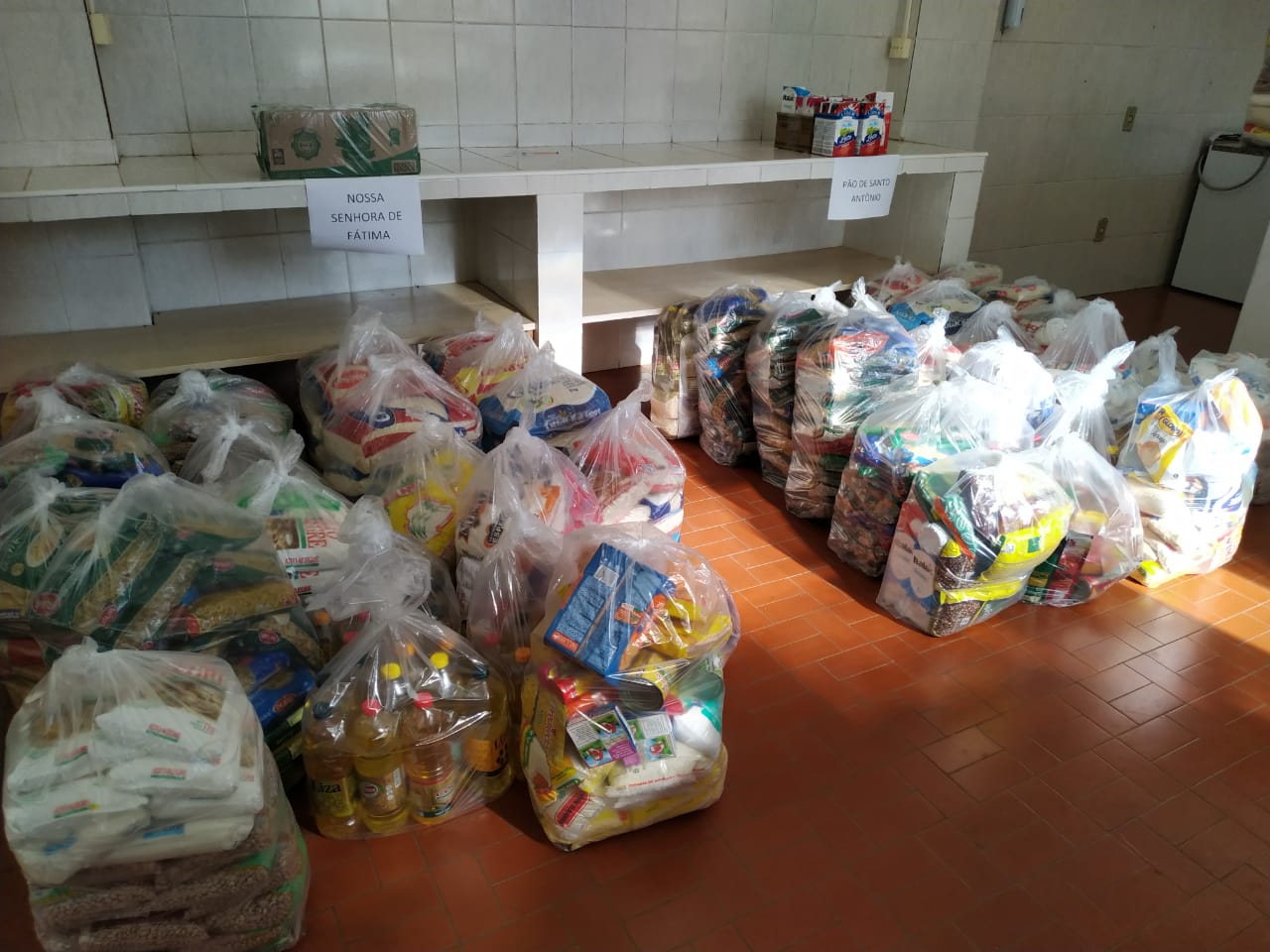 Campanha Vacina Contra a Fome arrecada mais de 900 quilos