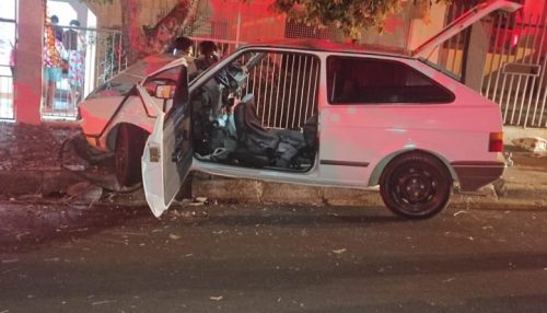 Acidente deixa 3 pessoas feridas em Osvaldo Cruz