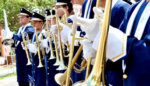 Banda Marcial de Adamantina retorna com atividades presenciais