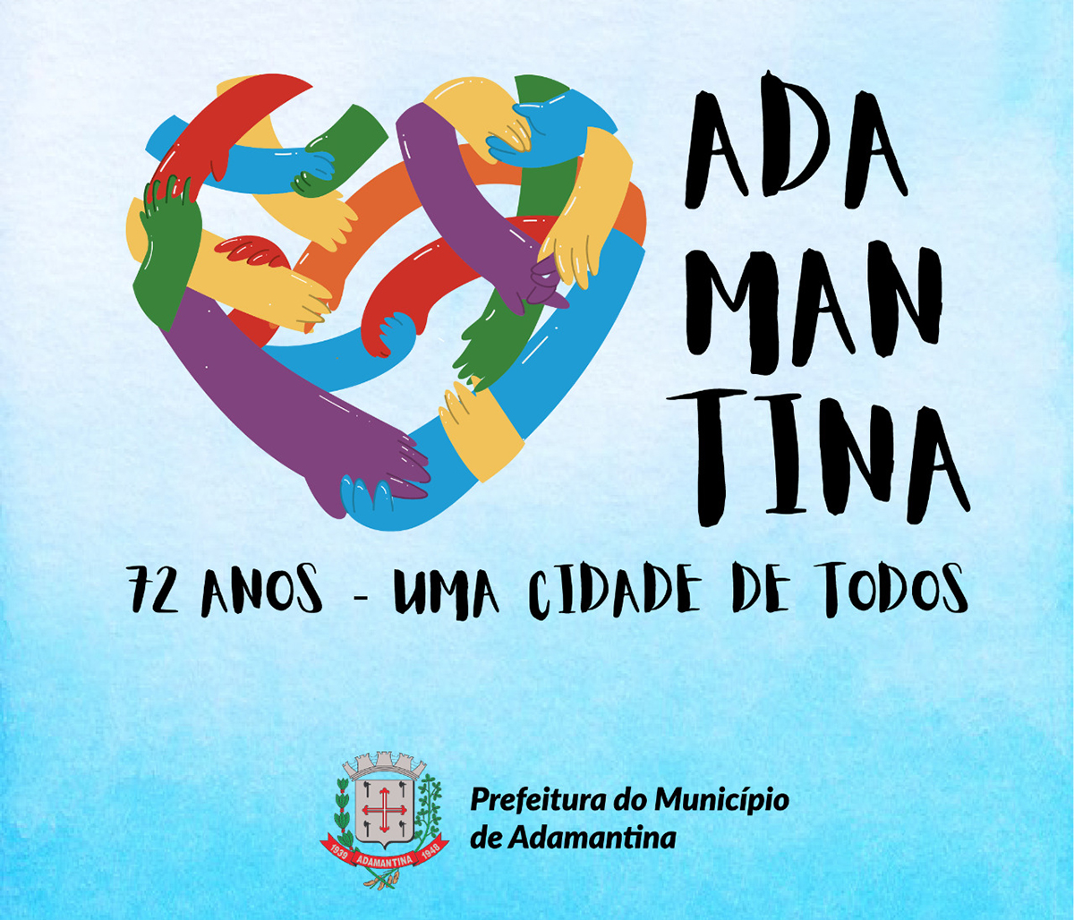 Prefeitura de Adamantina divulga programação dos 72 anos do município