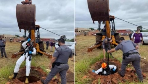 Homem é encontrado morto em poço com órgão sexual decepado e corte no pescoço