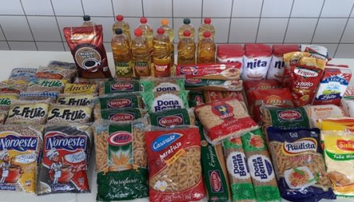 Presídios da região oeste doam cerca de 4,5 toneladas de alimentos a instituições