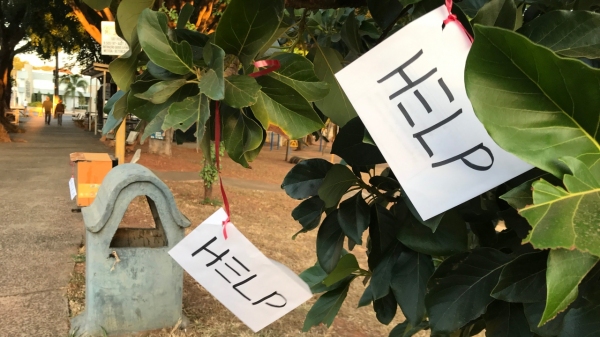 Com mensagens em envelopes, iniciativa oferece ajuda e apoio à valorização da vida