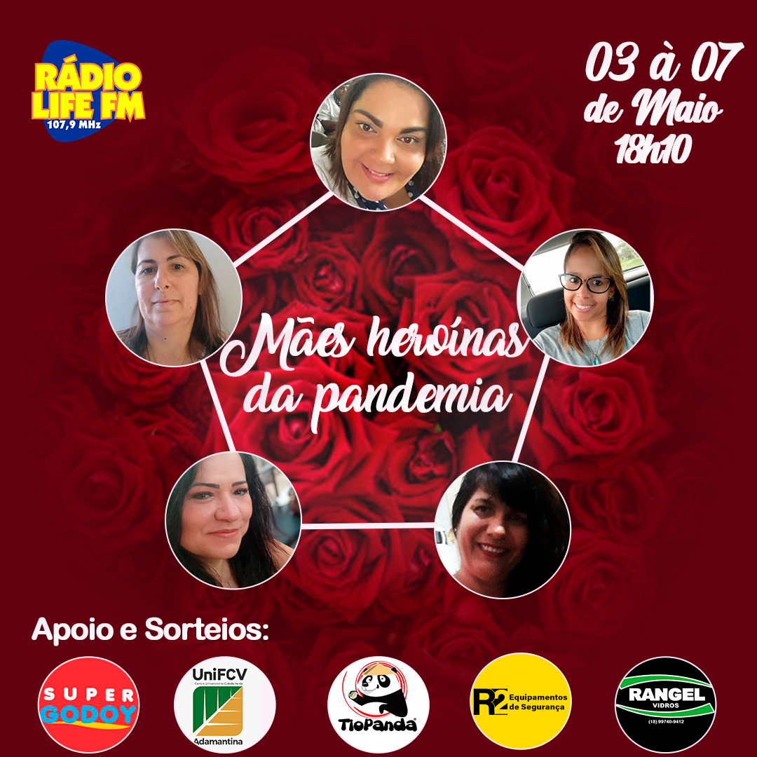 A Rádio Life FM prepara uma semana especial em comemoração ao Dia das Mães