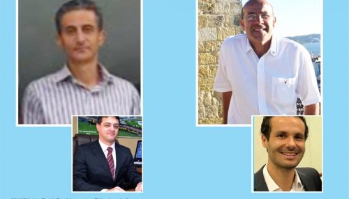 Anunciados candidatos à Reitoria da UniFAI: Alexandre de Souza e Wendel Soares; Vagner Oliveira e Albanir Borrasca