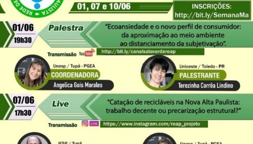 Semana do Meio Ambiente Nova Alta Paulista