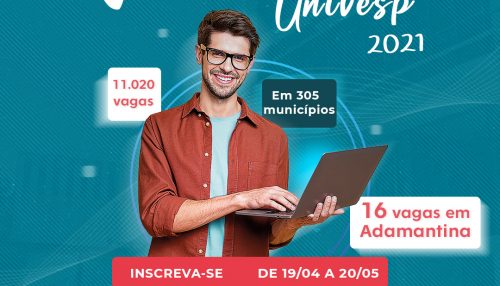 Inscrições para vestibular da Univesp estão abertas até quinta-feira (20)