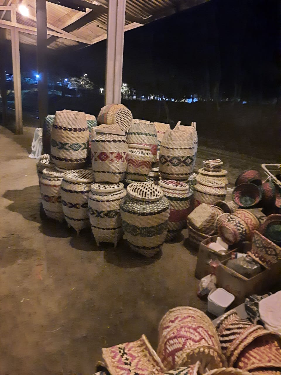 Secretaria de Assistência Social atende itinerantes indígenas