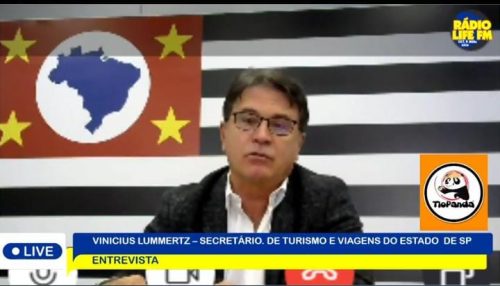 Vinicius Lummertz - Secretário de Turismo e Viagens do Estado de SP