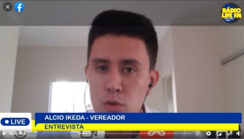 Vereador Alcio Ikeda fala sobre suas indicações, saúde e responde perguntas de internautas