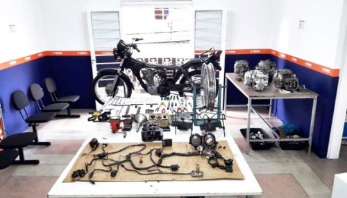 Cenaic abre inscrições para curso de Mecânica de Moto e Injeção eletrônica