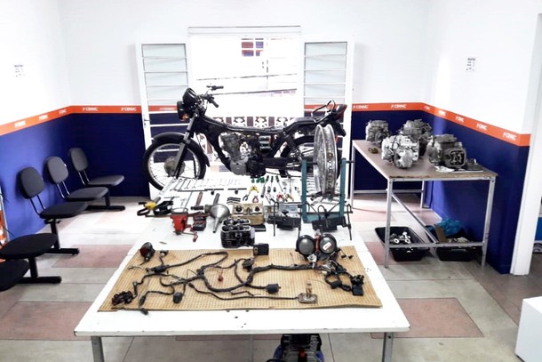 Cenaic abre inscrições para curso de Mecânica de Moto e Injeção eletrônica