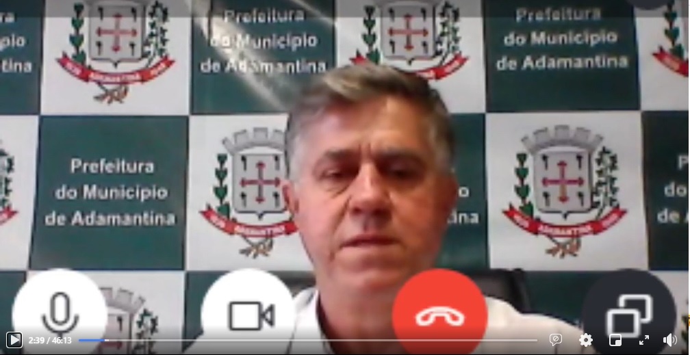 Prefeito Márcio Cardim fala sobre o aniversário de Adamantina, saúde e UNIFAI