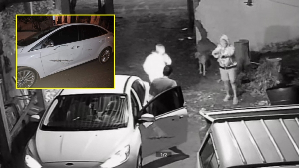 Assaltantes armados rendem motorista e roubam carro da vítima, em Parapuã