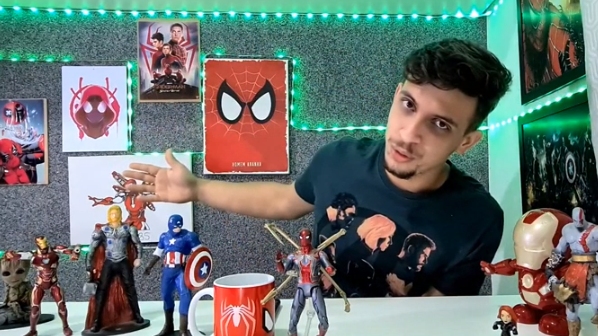 Youtuber adamantinense cria canal sobre cultura pop