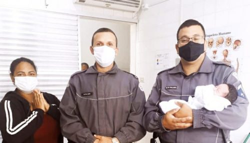 Polícia Militar salva recém-nascido engasgado em Lucélia