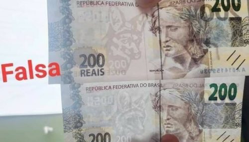 Derrame de cédulas falsas de R$200 e R$100 deixa comércio em estado de alerta