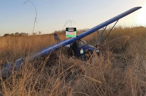Avião monomotor cai próximo à Tupi Paulista