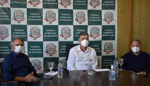 Adamantina recebe a visita do deputado estadual Mauro Bragato e do deputado federal Vanderlei Macris