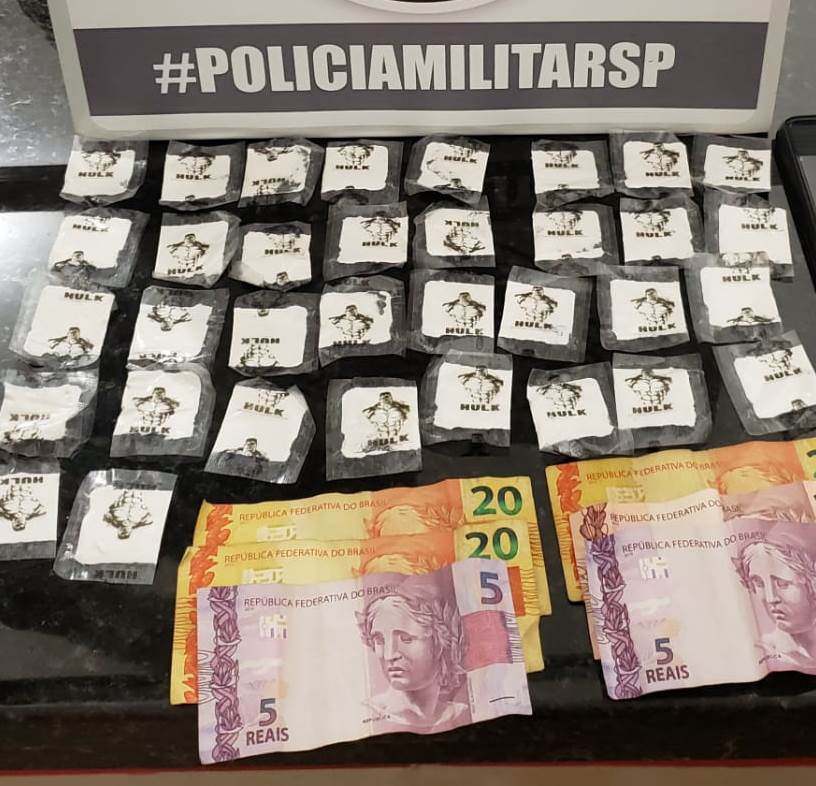 Polícia Militar prende três pessoas por tráfico em Adamantina