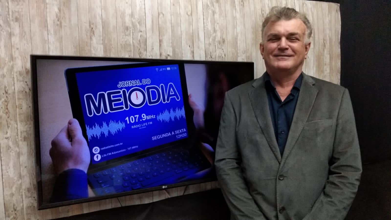 Advogado Elias Fortunato, entrevistado no Jornal do Meio Dia