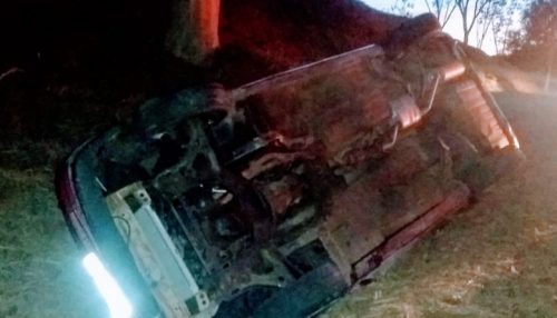 Motociclista fica ferido em acidente na vicinal de acesso ao Salto Botelho