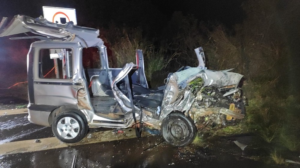 Acidente mata uma pessoa e deixa outras três feridas