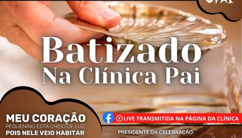 Moradores da Clínica Pai nosso Lar serão batizados