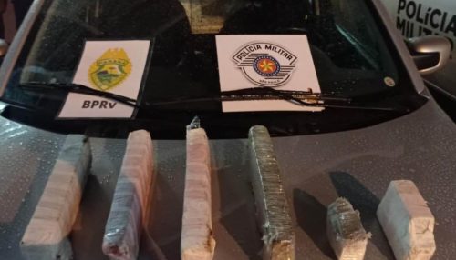 Com maconha no carro, dupla foge de bloqueio policial no estado do Paraná, é perseguida e acaba presa em Presidente Prudente