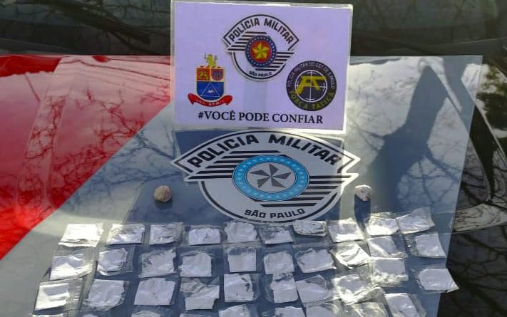 Força Tática prende homem em flagrante pelo crime de tráfico de drogas em Inúbia Paulista