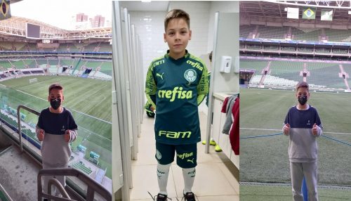 Aluno do Guarani Capaz e Fratellos Sports e aprovado em avaliação no Palmeiras