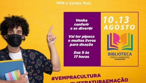 Secretaria de Cultura e Turismo de Adamantina promove Semana Literária