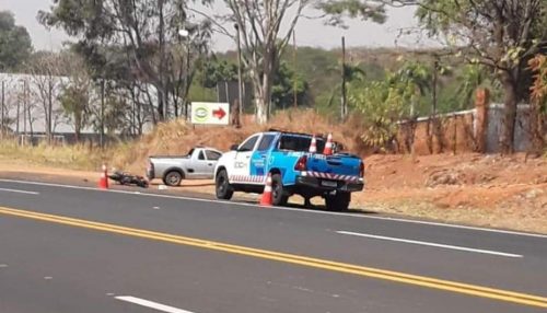 Moto é atingida por carro e deixa duas enfermeira feridas na Rodovia SP 294 próximo à Dracena