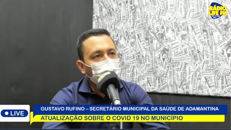 Atualização sobre a covid 19 no município de Adamantina