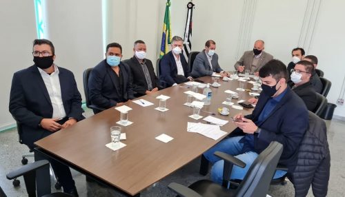 Prefeitura de Adamantina participa de reunião na Secretaria de Segurança Pública