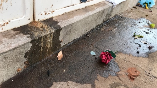 Vereador denuncia vazamento, possivelmente da decomposição de corpos, das gavetas de sepultamento