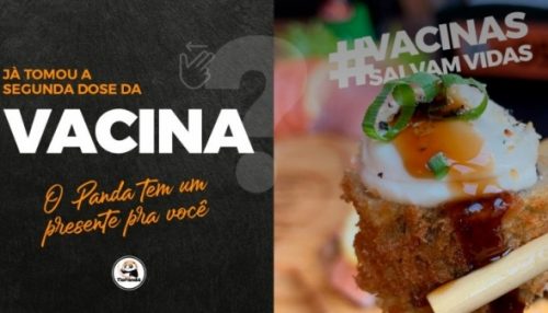 Tio Panda tem promoção exclusiva para clientes com vacinação completa contra a Covid-19