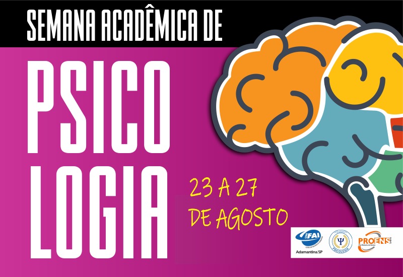 Com mesas-redondas e mostras de trabalhos virtuais, Semana Acadêmica de Psicologia 2021 tem início nesta segunda, 23
