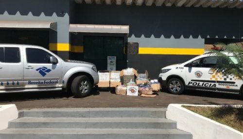 Operação apreende cerca de 5 mil óculos de sol e brinquedos em Adamantina