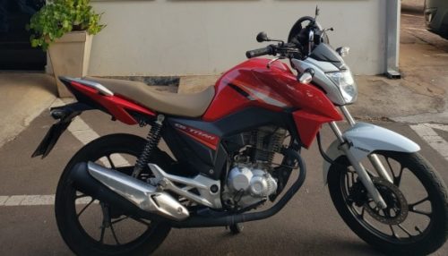 Polícia Civil recupera em Dracena motocicleta furtada neste fim de semana em Adamantina