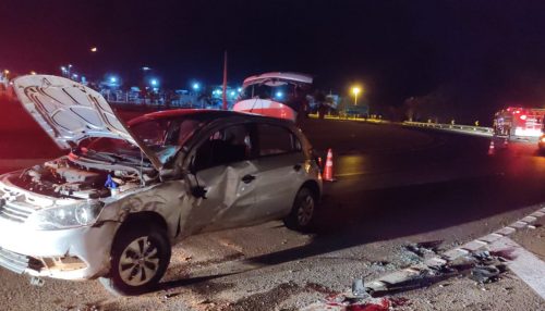 Dois moradores de Parapuã ficam feridos após capotamento na SP-294