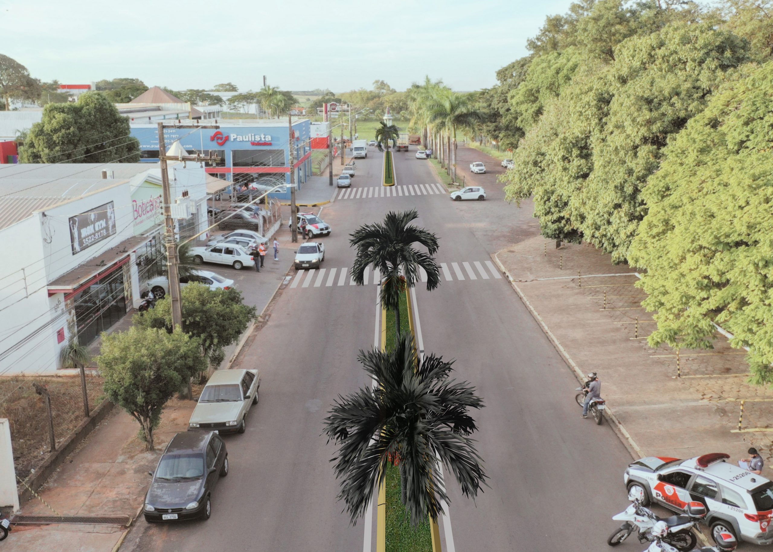Prefeitura de Adamantina apresenta etapa do Projeto “Avenidas Responsáveis” para a via de acesso